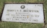 Harvey R. Brewster grave