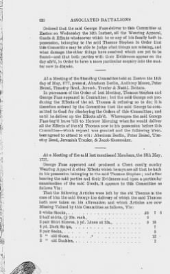 Volume XIV > Muster Rolls and Papers Relating to the Associators and Militia of the County of Northampton.