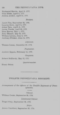 Volume XV > Arrangement of the Pennsylvania Line 1777-1778-1780.