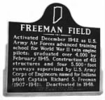 Freeman Field Historical Marker