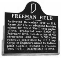 Freeman Field Historical Marker
