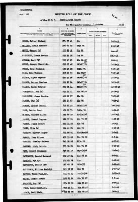 Pennsylvania (BB 38) > 1945