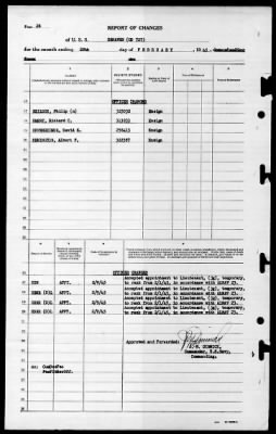 Dehaven (DD 727) > 1945