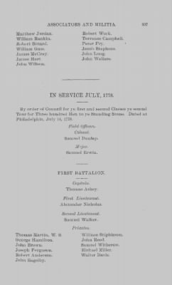 Volume XV > Miscellaneous Rolls of Associators, Militia and Flying Camp, 1776-1783.