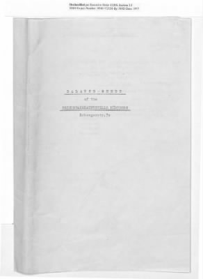 Balance Sheets of Land Control Banks, n.d.; 1944-1946