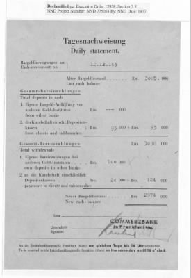 Balance Sheets of Land Control Banks, n.d.; 1944-1946