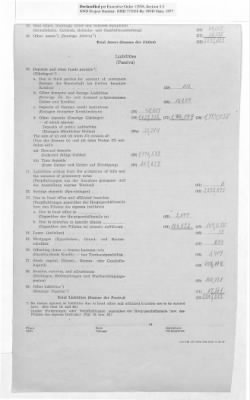 American Zone: Interim Balance Sheets for Banks, June 1947