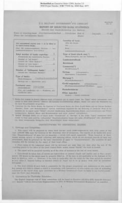 American Zone: Report of Selected Bank Statistics, August 1947