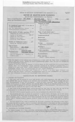American Zone: Report of Selected Bank Statistics - Land Bremen, July 1947