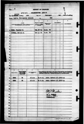 Goldsborough (APD-32) > 1945