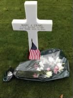 Marc J. Craig's resting place at Epinal American Cemetery and Memorial in France