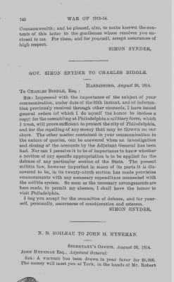 Volume XII > Papers and Documents Relating to the War of 1812-1814.