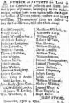 Knoxville Gazette 1794 Land Patents in Register's Office.JPG