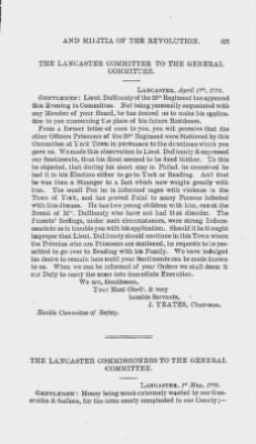 Thumbnail for Volume XIII > Muster Rolls and Papers Relating to the Associators and Militia of the County of Lancaster