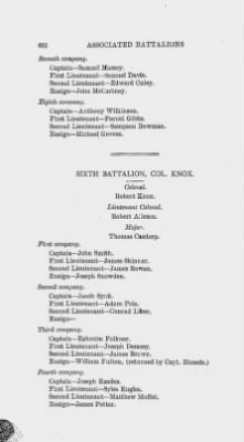 Thumbnail for Volume XIII > Muster Rolls and Papers Relating to the Associators and Militia of the City and County of Philadelphia.