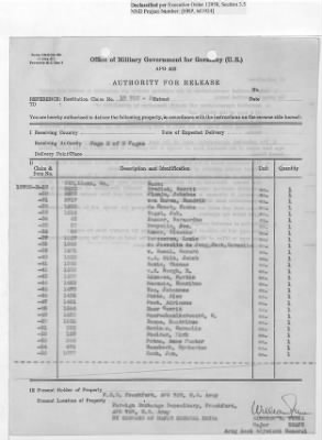 Records Relating to Tabulation and Classification of Deposits > Shipping Tickets 60-64