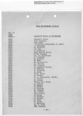 Thumbnail for Records Relating to Tabulation and Classification of Deposits > Shipping Ticket 74: Law 53 Assets-Annex A