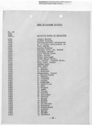 Thumbnail for Records Relating to Tabulation and Classification of Deposits > Shipping Ticket 74: Law 53 Assets-Annex A