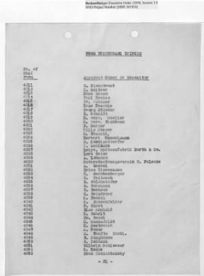 Thumbnail for Records Relating to Tabulation and Classification of Deposits > Shipping Ticket 74: Law 53 Assets-Annex A