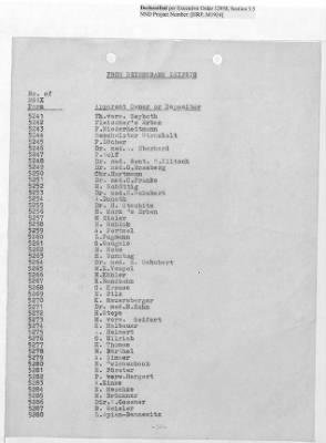 Thumbnail for Records Relating to Tabulation and Classification of Deposits > Shipping Ticket 74: Law 53 Assets-Annex A