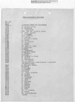 Thumbnail for Records Relating to Tabulation and Classification of Deposits > Shipping Ticket 74: Law 53 Assets-Annex A