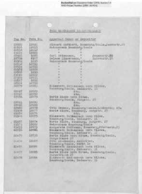 Thumbnail for Records Relating to Tabulation and Classification of Deposits > Shipping Ticket 74: Law 53 Assets-Annex A