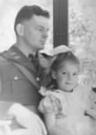 Wellesley, MA, 1941, Capt. E. Richards "Dick" Carle & daughter, Jill, 5
