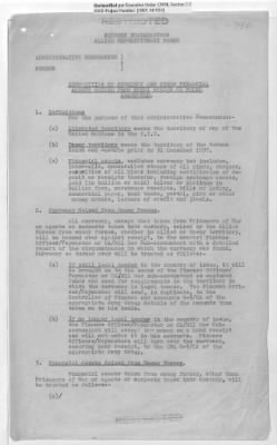 Thumbnail for Records of the Currency Section Received From Supreme Headquarters, Allied Expeditionary Forces (SHAEF) > 17/12 Funds Captured Or Confiscated Enemy Funds: Correspondence and Reports [N.D.; August 1944; November 1944-March 1945]