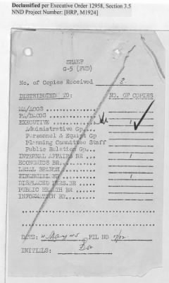 Thumbnail for Records of the Currency Section Received From Supreme Headquarters, Allied Expeditionary Forces (SHAEF) > 17/12 Funds Captured Or Confiscated Enemy Funds: G-4 Functions In Etousa Operations Report