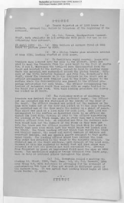 Thumbnail for Records of the Currency Section Received From Supreme Headquarters, Allied Expeditionary Forces (SHAEF) > 17/12 Funds Captured Or Confiscated Enemy Funds: G-4 Functions In Etousa Operations Report