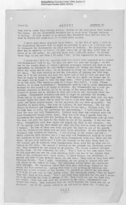 Thumbnail for Records of the Currency Section Received From Supreme Headquarters, Allied Expeditionary Forces (SHAEF) > 17/12 Funds Captured Or Confiscated Enemy Funds: G-4 Functions In Etousa Operations Report