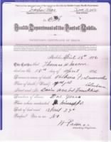 Thomas Hill Macon Death Certificate