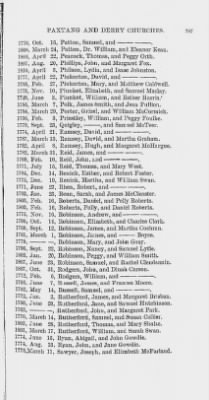 Thumbnail for Volume VIII > Marriage Record of Paxtang and Derry Churches, 1741-1810.