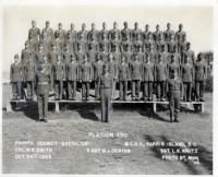 Marine Corps Graduation Photograph Parris Island, SC 1952