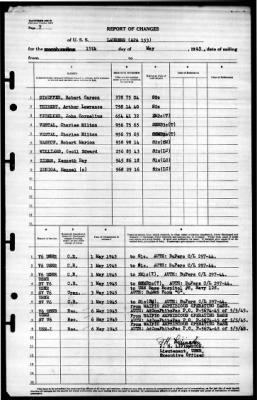 Laurens (APA-153) > 1945