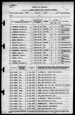 Thumbnail for MTB Squadron 13 (VMTB-13) > 1944