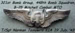 448th BS Norman Teinowitz "Little Joe" Crew /KIA