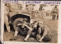 Doyle D. Waites aka "Chigger," Joseph Crisman, and Herbert Heddinger