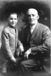 Daniel Clingaman and his grandson
