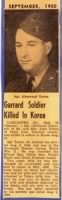 Glen Wood TATEM'S 1950 Obituary