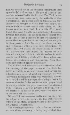 Volume IV > Benjamin Franklin. President of the Supreme Executive Council, 1785-1788.