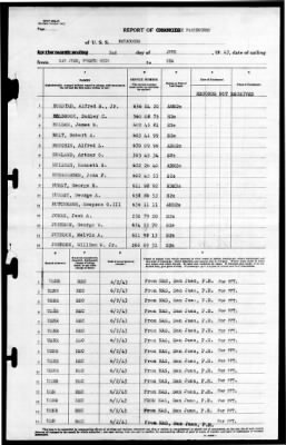 Matagorda (AVP-22) > 1943