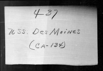 Des Moines (CA-134) > 1948