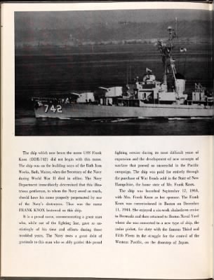 Thumbnail for USS Frank Knox (DDR-742) > 1958 - 1959