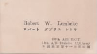 Robert W Lembcke