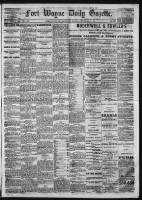 News - US, Fort Wayne Daily Gazette (IN), 1864-1899 record example