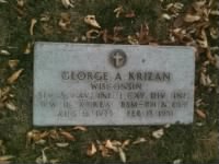 George Krizan grave site