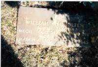 William Karel Scholten Headstone