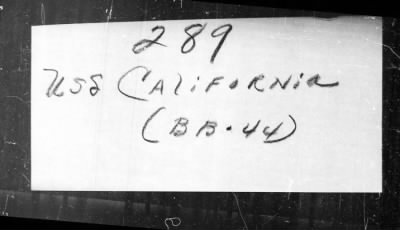 California (BB 44) > 1946
