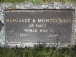 Margaret Ann Frazer Headstone